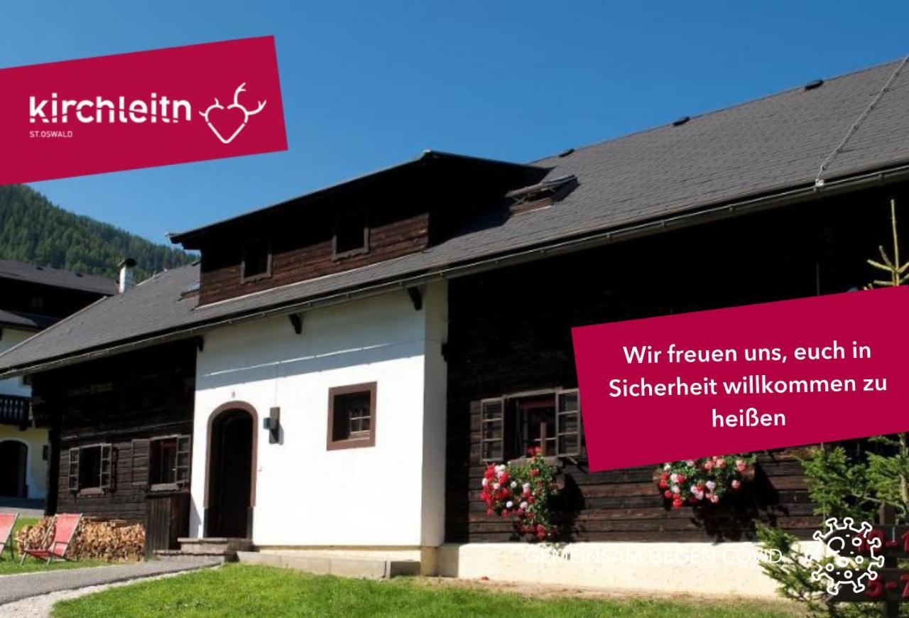 Slow Travel Resort Kirchleitn - Oberkirchleitn 장크트 오스발트 외부 사진